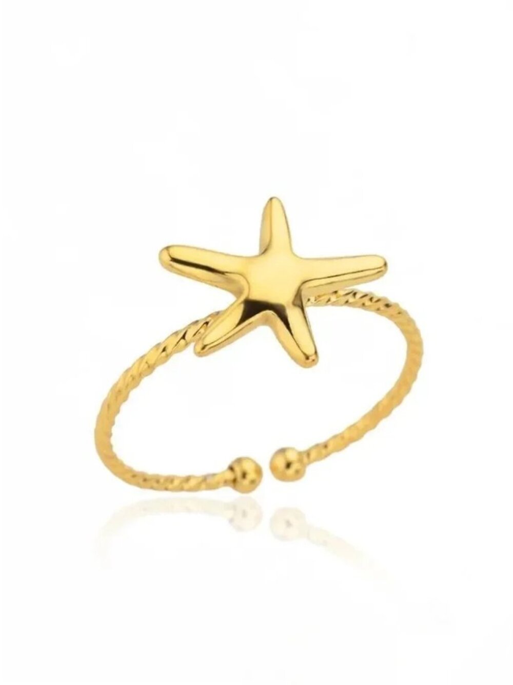 Starfish Band Ring Q1047